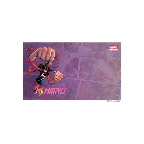 FFG - Marvel Champions: Ms. Marvel Game Mat-FFGMS16