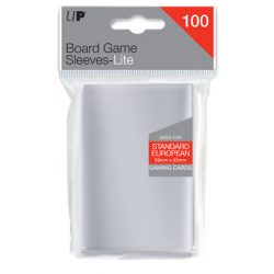 UP - Lite Standard European Board Game Sleeves 59mm x 92mm (100 Sleeves)-85944