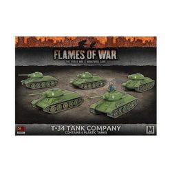Flames of War - T-34 Tank Company (5x) - EN-SBX54