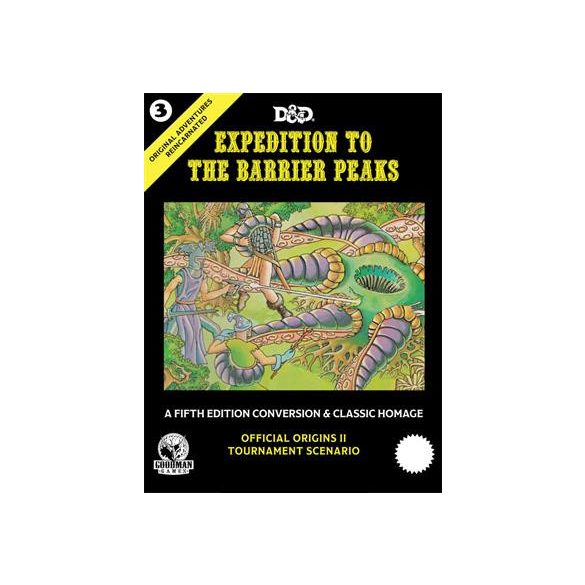 Original Adventures Reincarnated #3: Expedition to the Barrier Peaks - EN-GMG50003