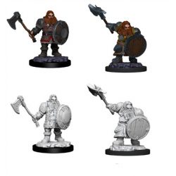 D&D Nolzur's Marvelous Miniatures - Male Dwarf Fighter-WZK90004