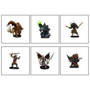 D&D Icons of the Realms Figure Pack Descent into Avernus: Arkhan the Cruel and The Dark Order - EN-WZK96014