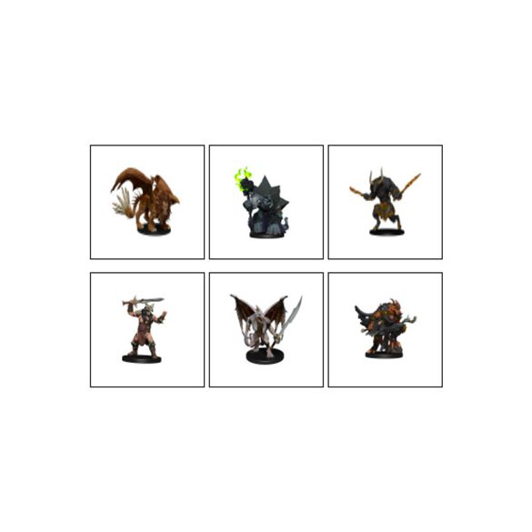 D&D Icons of the Realms Figure Pack Descent into Avernus: Arkhan the Cruel and The Dark Order - EN-WZK96014