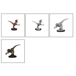 WizKids Deep Cuts Unpainted Miniatures - Raptors-WZK90047