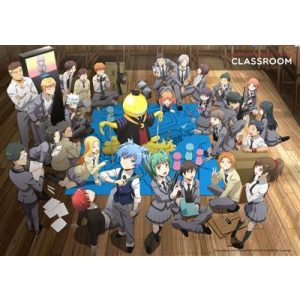 Assassination Classroom Wallscroll XL - Koro with Class 3-E-770375