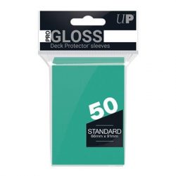 UP - Standard Sleeves - Aqua (50 Sleeves)-15259