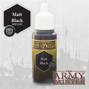 The Army Painter - Warpaints: Matt Black-WP1101