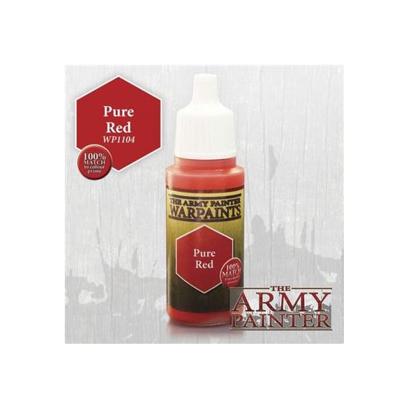 The Army Painter - Warpaints: Pure Red-WP1104