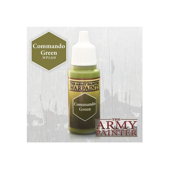 The Army Painter - Warpaints: Commando Green-WP1410