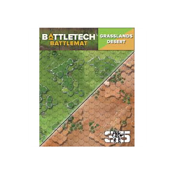 BattleTech Battle Mat Grasslands Desert-CAT35800A