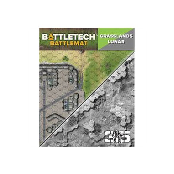 BattleTech Battle Mat Grasslands Lunar-CAT35800B