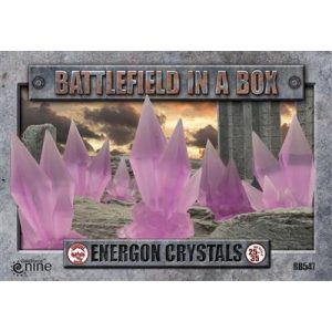 Battlefield In A Box - Energon Crystals - Purple - (x6) - 30mm-BB547