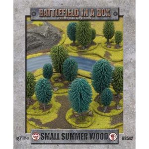 Battlefield In A Box - Small Summer Wood (x1) - 15mm-BB542