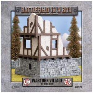 Battlefield In A Box - Wartorn Village - Medium Ruin-BB573