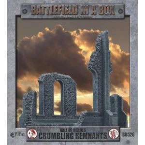 Battlefield In A Box - Gothic Battlefields - Crumbling Remnants (x2) - 30mm-BB526