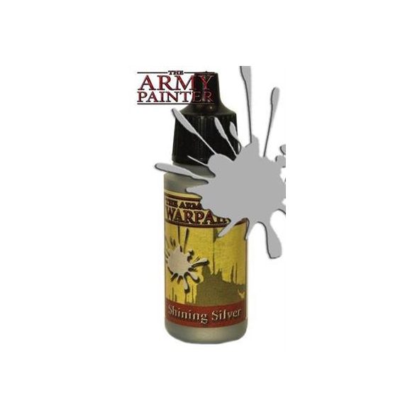 The Army Painter - Warpaints: Shining Silver-WP1129