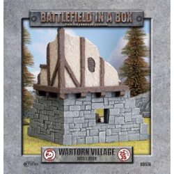Battlefield In A Box - Wartorn Village - Small Ruin-BB574