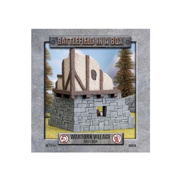 Battlefield In A Box - Wartorn Village - Small Ruin-BB574