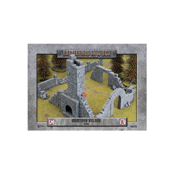 Battlefield In A Box - Wartorn Village - Ruins-BB575