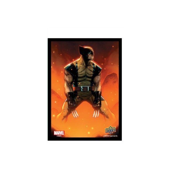 Marvel Card Sleeves - Wolverine (65 Sleeves)-UD93484