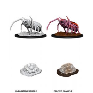 D&D Nolzur's Marvelous Miniatures - Giant Spider & Egg Clutch-WZK90077