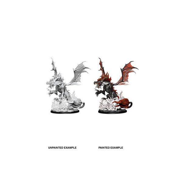 Pathfinder Battles Deep Cuts Unpainted Miniatures - Nightmare Dragon-WZK90095