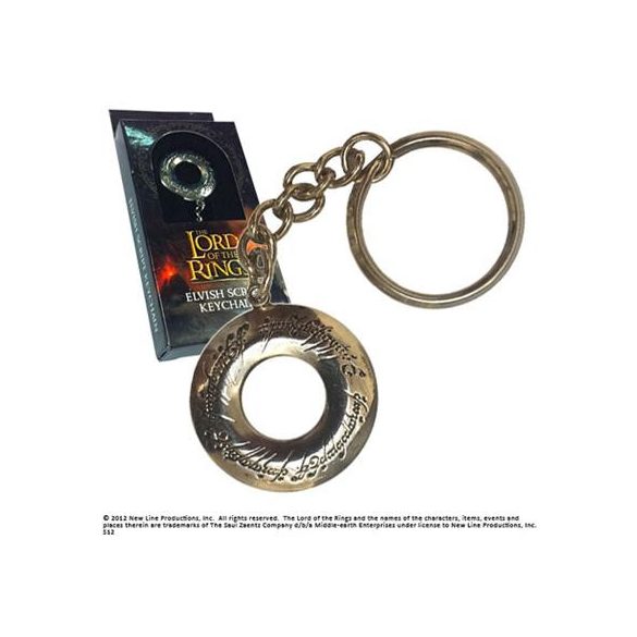 The Lord of the Rings - Elvish Script Keychain-NN3721