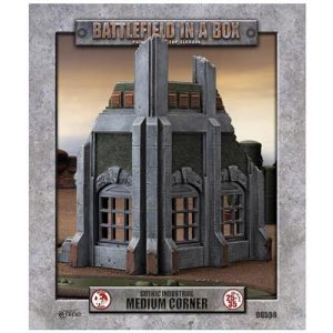 Battlefield In A Box - Gothic Industrial Ruins - Medium Corner-BB598