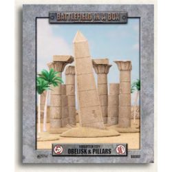 Battlefield In A Box - Forgotten City - Obelisk & Pillars-BB907