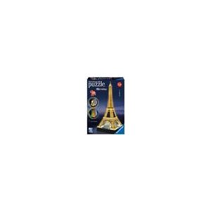 Ravensburger 3D Puzzle - Eiffelturm bei Nacht - 216pc - DE/EN-12579