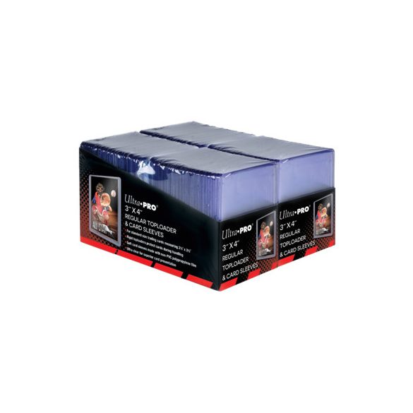 UP - 3" x 4" Regular Toploaders & Card Sleeves (200 count retail pack)-83665