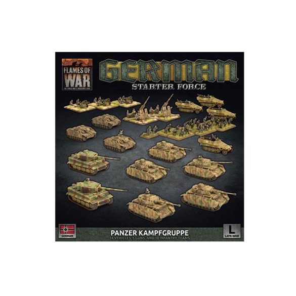 Flames Of War - German LW Panzer Kampgruppe Army Deal - EN-GEAB18