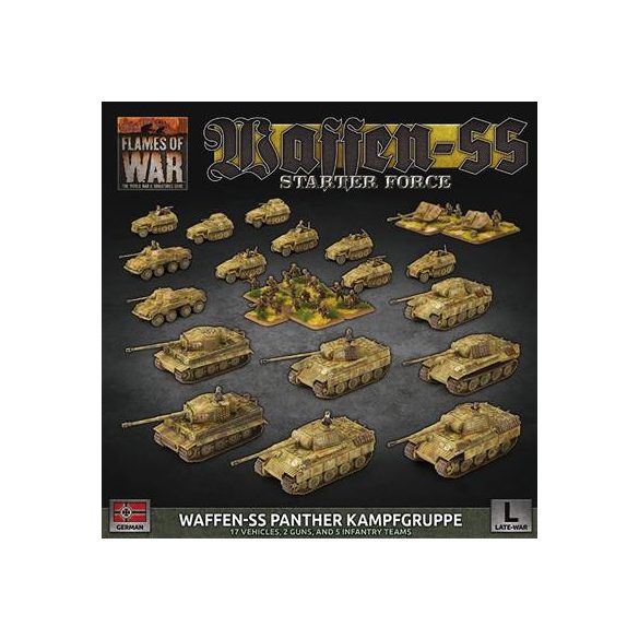 Flames Of War - D-Day: German LW SS Panther Kampgruppe Army Deal - EN-GEAB19