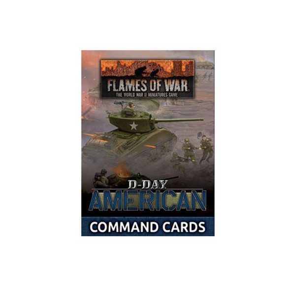 Flames of War - D-Day: American Command Cards - EN-FW262C