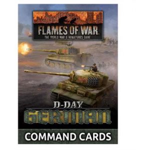 Flames of War - D-Day: German Command Cards - EN-FW263C