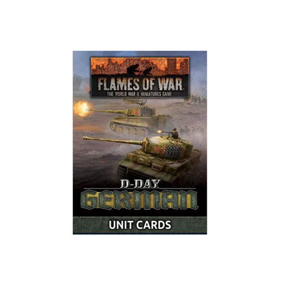 Flames of War - D-Day: Germans Unit Cards - EN-FW263U