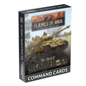 Flames of War - D-Day: Waffen-SS Command Card Pack - EN-FW265C