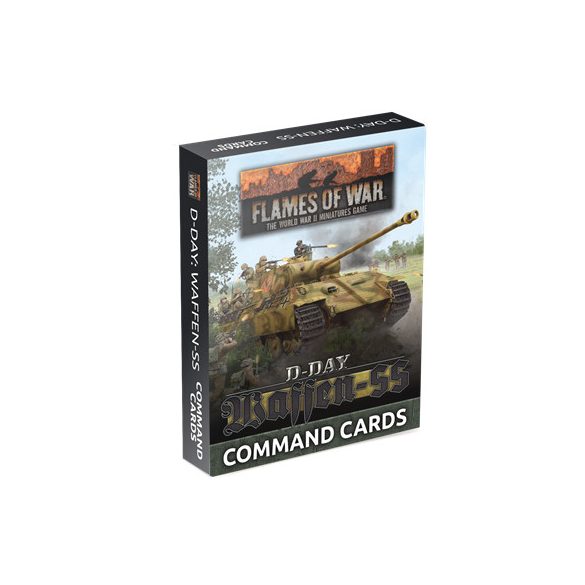 Flames of War - D-Day: Waffen-SS Command Card Pack - EN-FW265C
