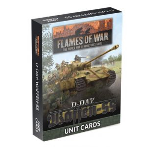 Flames of War - D-Day: Waffen-SS Unit Card Pack - EN-FW265U