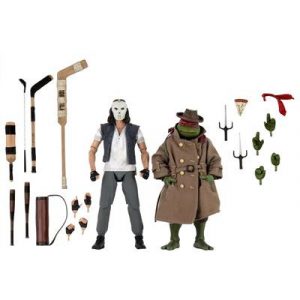 Teenage Mutant Ninja Turtles – Casey Jones & Raphael in Disguise 2 pack Action Figures 18cm-NECA54124