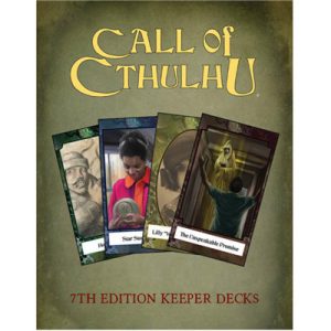 Call of Cthulhu RPG - Call of Cthulhu Keeper Decks - EN-CHA23139-KD