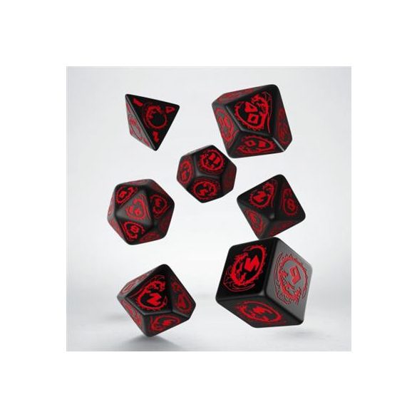 Dragons Dice Set: Onyx-SDRA05