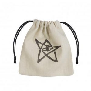 Call of Cthulhu Beige & black Dice Bag-BCTH101