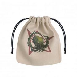 Call of Cthulhu Beige & multicolor Dice Bag-BCTH103
