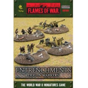 Battlefield In A Box - Entrenchments - Dug in Markers-BB106