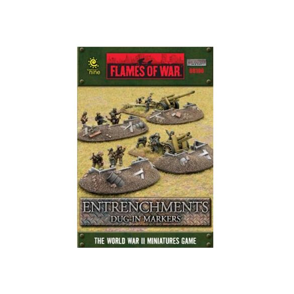 Battlefield In A Box - Entrenchments - Dug in Markers-BB106