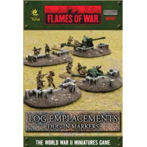 Battlefield In A Box - Log Emplacements - Dug In Markers-BB107