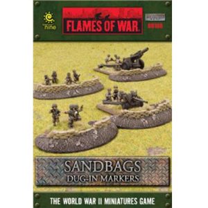 Battlefield In A Box - Sandbags - Dug In Markers-BB108