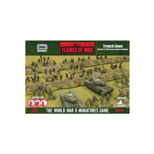 Battlefield In A Box - Trench Lines-BB131