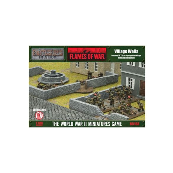 Battlefield In A Box - Village Walls-BB168